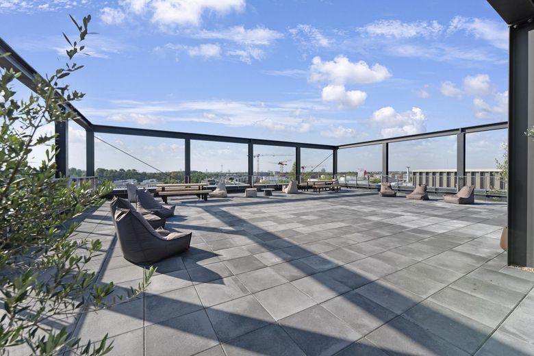 Dachterrasse mit Domblick