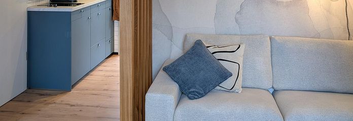 Voll möbliertes Apartment als Zweitwohnsitz auf Zeit im Zentrum von Greifswald – Moderner Wohnbereich