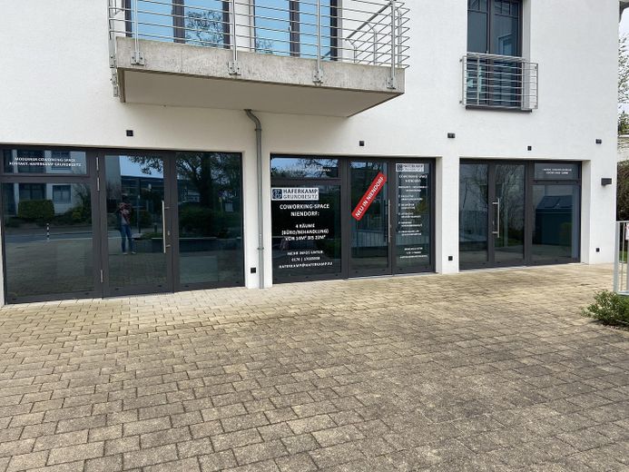 Frontansicht - Coworking-Space