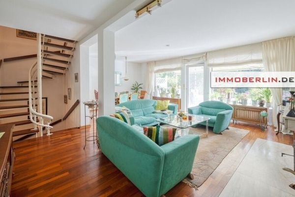 IMMOBERLIN.DE - Toplage! Charmantes Einfamilienhaus mit wunderbarem Südgarten