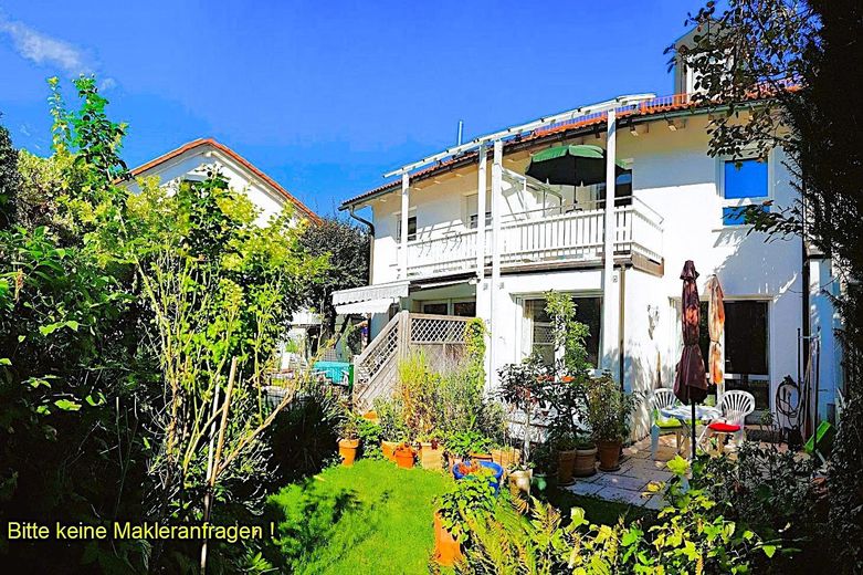 Gartenseite Sicht aus SW