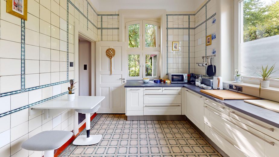 Möbliertes Haus 154 m² | 5,5 Zi | Garten | nahe Nienstedten | Wohnen auf Zeit 3–33 Monate – Küche