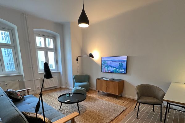 Appartement meublé charmant avec vue dégagée, Prenzlauer Berg