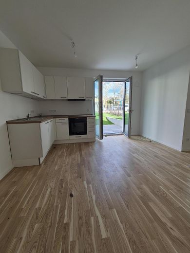 Bln-Lichterf., seniorengerecht, 1-Zi-Neubau 25, 42,7  m²  A+: 8,8 kWh/m2a, priv. Garten, Markenküche – Foto 1