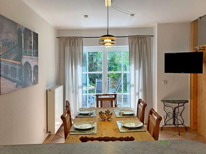 (EF0627_M) Erfurt: Altstadt, kleines denkmalgeschütztes Wohnhaus Haus mit Wohnküche und Terrasse in ruhiger Seitengasse – Foto 1