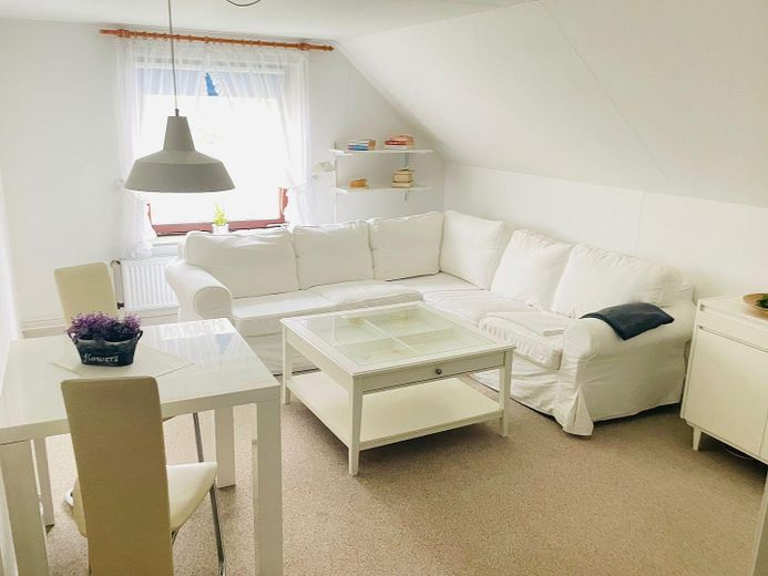 Einfamilienhaus an der dänischen Grenze – Apartment Wohnzimmer