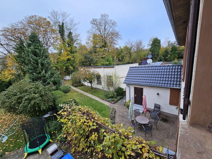 Ausblick Garten