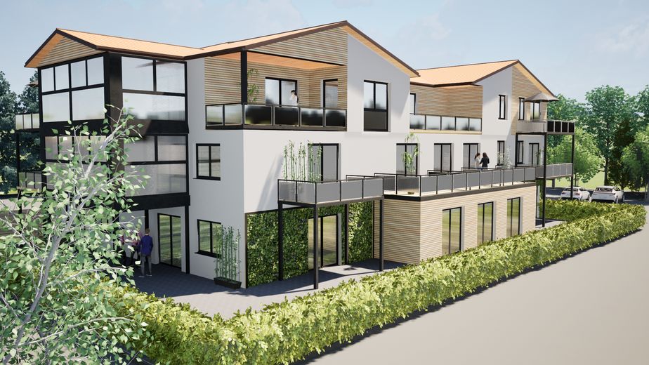 Nachhaltiges Neubau-Appartement – attraktives Wohnen oder Investment *5% Degressive AfA* – Außenansicht