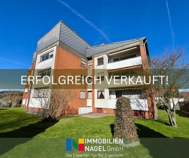 3-Zimmer Eigentumswohnung mit Loggia und Weitblick auf das Kaiser-Wilhelm-Denkmal - Minden-Meißen! – ERFOLGREICH VERKAUFT!