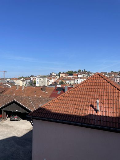 Aussicht vom Balkon