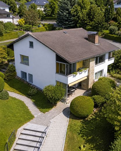 Une maison d’avenir - Emplacement de rêve et vue magnifique sur le lac de Constance – Aussenansicht Süd/West