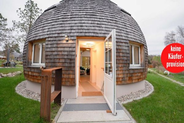 HORN IMMOBILIEN ++ Wustrow Kugelhaus am See - Aktionsangebot bis Ende Dezember, ökologische Bauweise