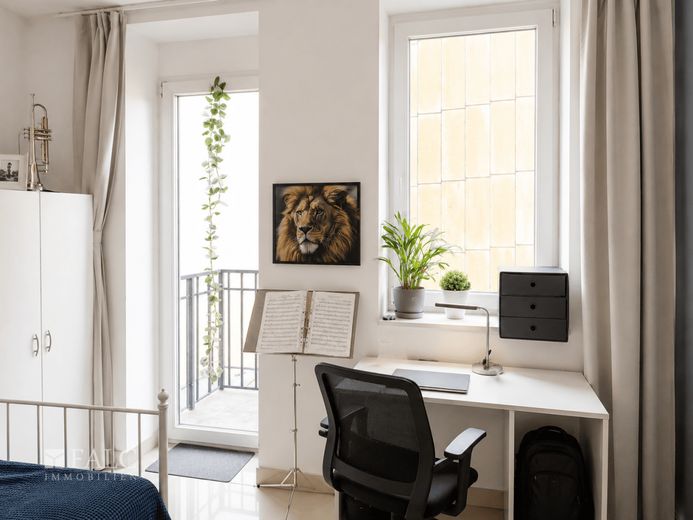 Wie ein Neubau, nur mit Seele-vollständig sanierte 4-Zimmer Wohnung – Schlafzimmer