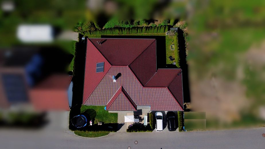 Bungalow premium senza provvigione | 180 m² | Potenziale di ampliamento | Doppio garage | Posizione tranquilla – 34 Luftbild 2