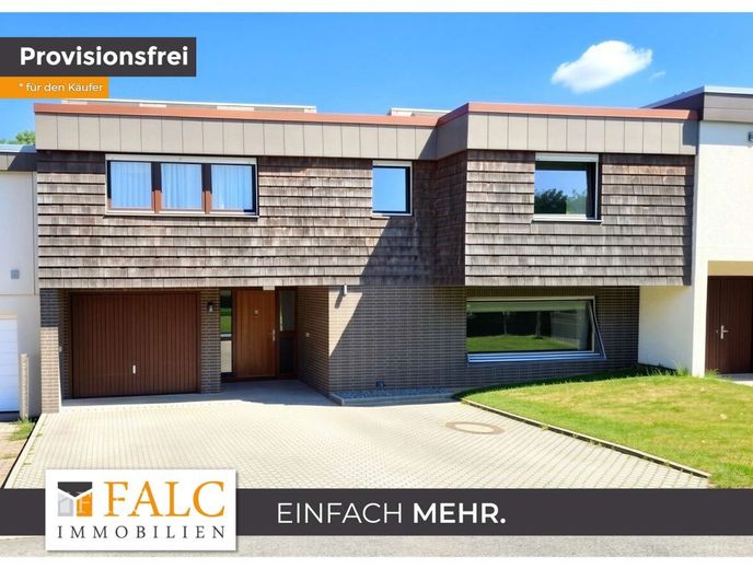 Reihenhaus mit PLUS für Platz – Aussen- (KI)