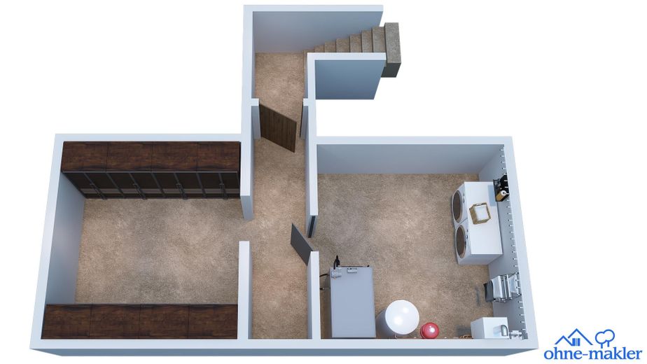 Casa unifamiliar espaciosa con 162 m² y jardín en Wachtberg-Werthhoven – UG