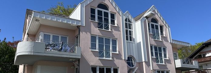Frontansicht des Hauses