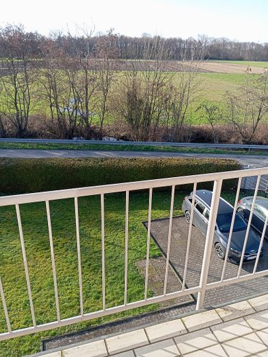 Blick vom Balkon Westen