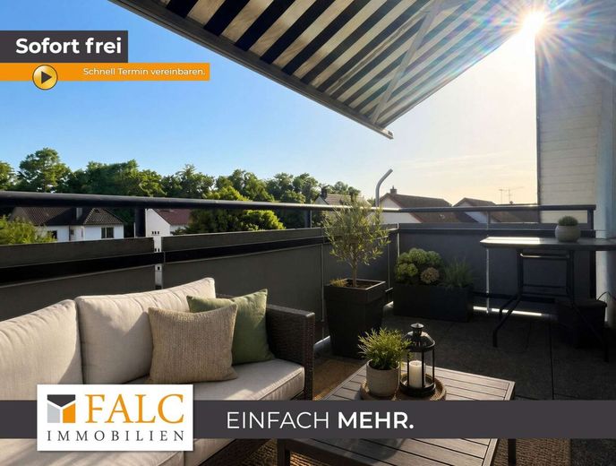 *Leerstehend* 3-Zimmer-Wohnung in Best-Lage! Hochschule &amp; City ganz in der Nähe! - FALC Immobilien – Hier die Sonne genießen