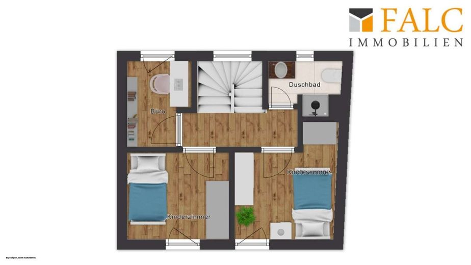 ERSTBEZUG! Neubau-Reihenendhaus - hochwertig, stilvoll &amp; durchdacht – Grundriss OG