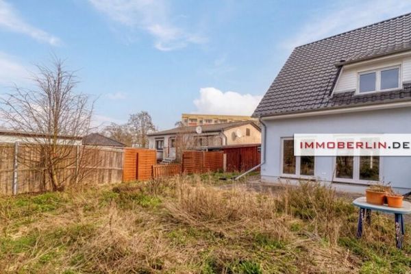 IMMOBERLIN.DE - Moderner Rohbau mit Westgarten & Gestaltungspotenzial in familienfreundlicher Lage