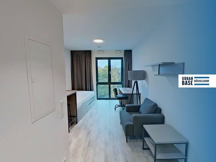 Möbliertes Smart-Apartment mit EBK, ALL-IN-MIETE uvm. bei URBAN BASE – Fotoğraf 1
