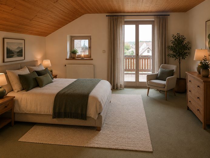 Einfamilienhaus mit 1.600 qm großem Grundstück; Privatverkauf - faires Angebot willkommen – Schlafzimmer Bild 2