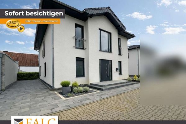 „Neubau - Keine Stangenware: High-End Galeriehaus mit fertig angelegter Aussenanlage“