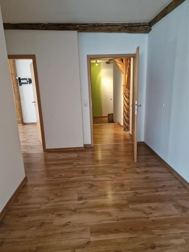 Traumhafte Altbau-Wohnung in ISNY/Allgäu - Stadtwohnung , ruhig – Sicht zum Flur und SZ untere E
