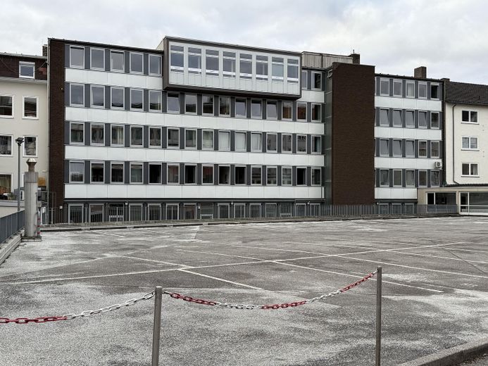 Rückansicht d. Gebäudes