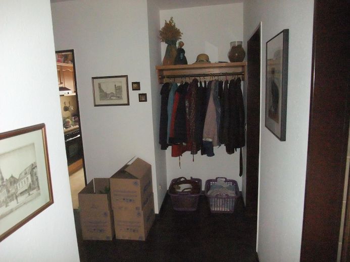 Flur mit Garderobe
