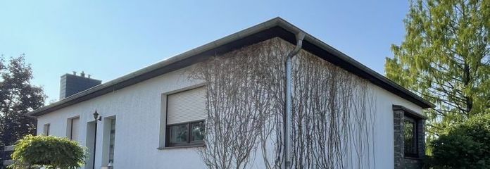 Gepflegtes Haus im Bungalowstil, mit beheiztem Pool, Backhaus und großen Nebengebäuden in Heinersdorf