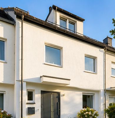 Energetisch kernsaniertes, modernes Reihenmittelhaus (KfW 55) mit Garten, Terrasse & Garage