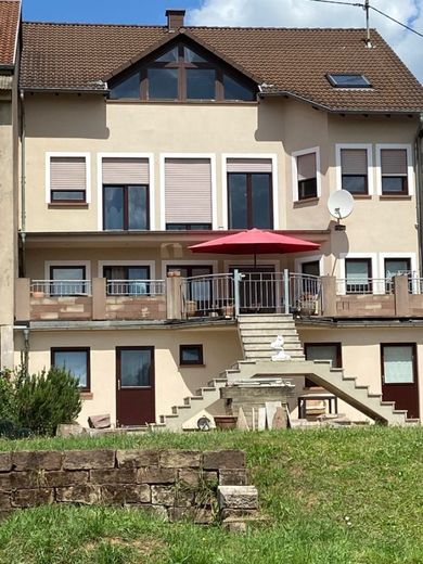 Luxuriöses saniertes 4-FH + Büro in zentraler Lage nahe Saarlouis – Ansicht Rückseite