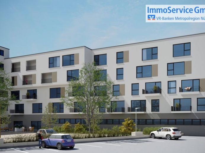 Ansprechende Wohnanlage im Nürnberg Nord: 60 stilvolle Neubau-ETW und 10 Büroeinheiten in Stadtlage! – Foto 1