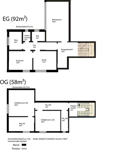 Duże mieszkanie 150 m² w pobliżu RWTH Uniklinikum Campus: duży ogród i taras, możliwość wspólnego wynajmu – Zdjęcie 20