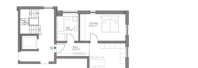 Grundriss - ca. QM-Wohnfläche