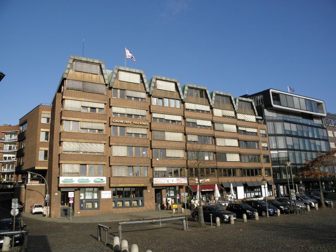Büro mit Elbblick am Hamburger Fischmarkt – 100 m² in repräsentativer Lage – Außenansicht Gebäude