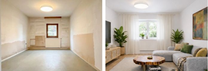 gemütliches Wohnzimmer