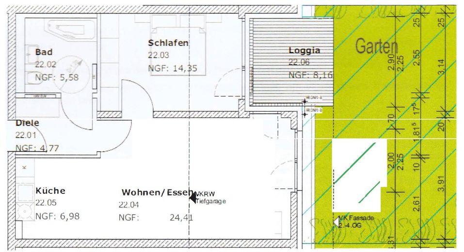 Neuwertige 2-Zimmer-Wohnung in Landshut – Foto 10