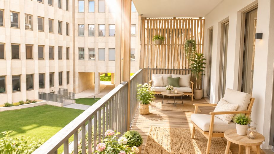 Exklusive 4-Zimmer-Residenz mit Südbalkon & Concierge im Gerling Quartier | Sofort bezugsfrei – Süd-Balkon