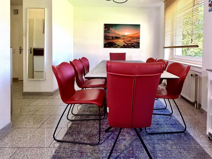 Quiet, green & close to the city center 3-room 74 sqm apartment with SW loggia at Grafenberger Wald – Küche 2