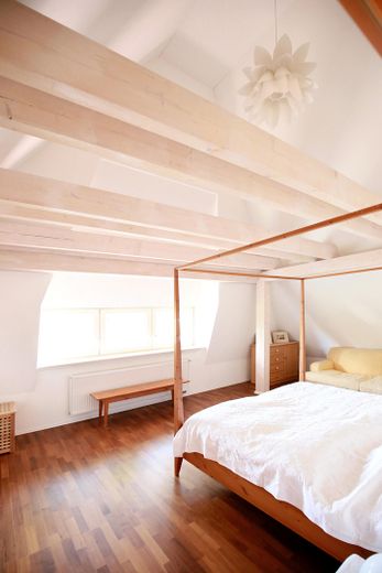 منزل جميل للغاية بسقف من القش في أشاوزن – Schlafzimmer 1