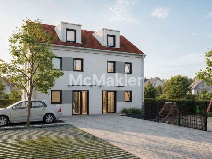 Urbanes Familienglück in Leonberg: DHH-Erstbezug in Massivbauweise mit freier Ausstattungswahl! – फोटो 1