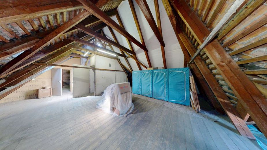Jetzt zum Sonderpreis: Denkmalgeschützte Villa als Ein-/Mehrfamilienhaus Villenviertel Halberstadt – Dachboden Bild 1