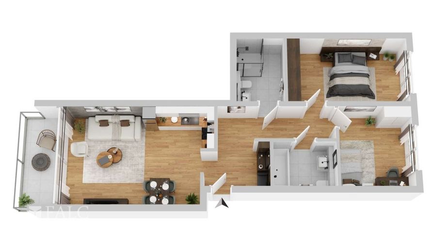 Für heute. Für morgen. Für Sie - 3-Zimmer mit Zukunft – Grundriss