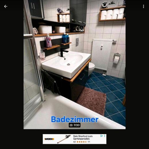 EG Wohnung Souterrain insg. 100qm²+Terasse 16m²+Garten 35m²+TG – Foto 6