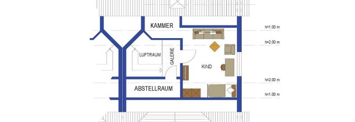 Grundriss Dachgeschoss