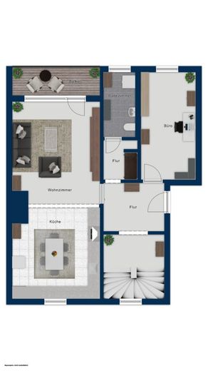 Endlich Raum für alle: 130m² Maisonette mit 4 Schlafzimmern &amp; zwei Garagen in Lüssum-Bockhorn – EG