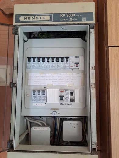 Teileinblick zur Elektrik